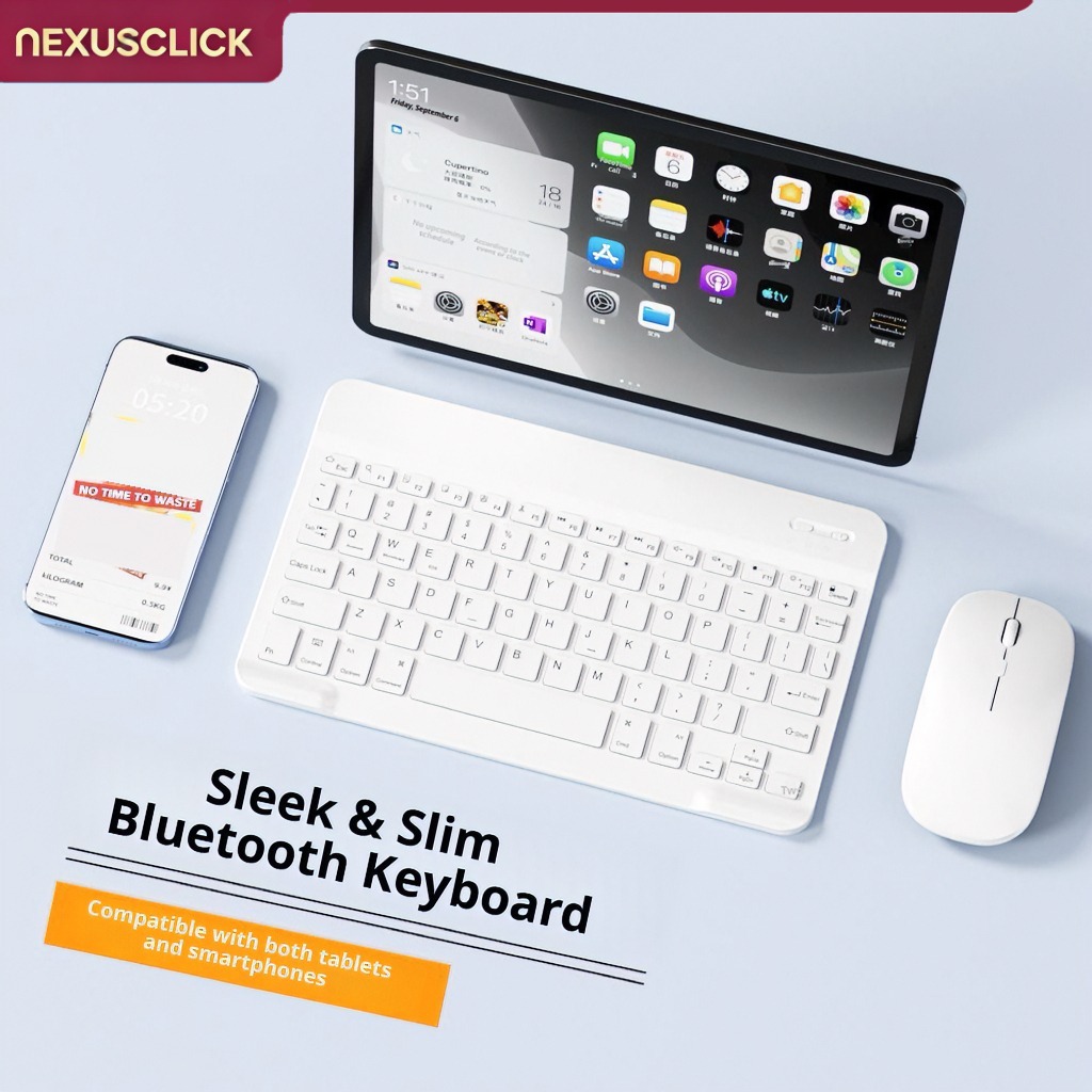 Android Tablet Gaming Accessories - Tastiera e mouse Bluetooth NexusClick per