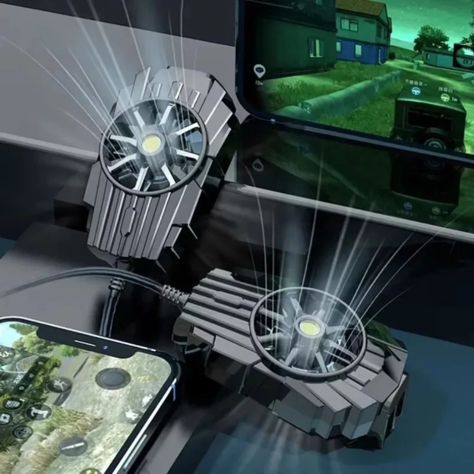 Android Tablet Gaming Accessories - Mini radiatore portatile con clip posteriore