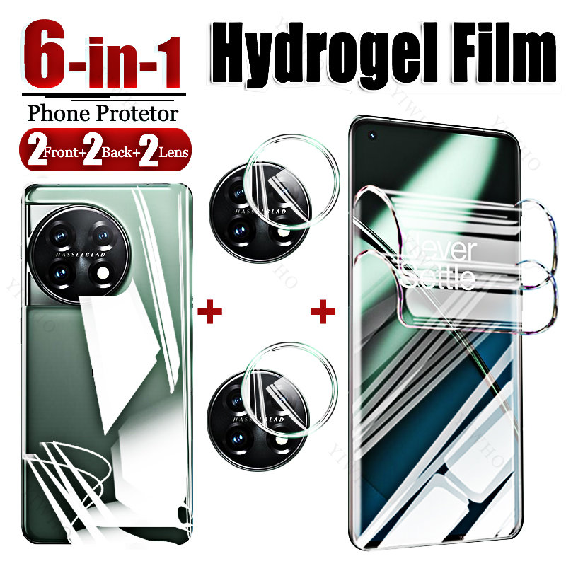 Oneplus Tablet Accessories - Pellicola idrogel anteriore posteriore 6 in1