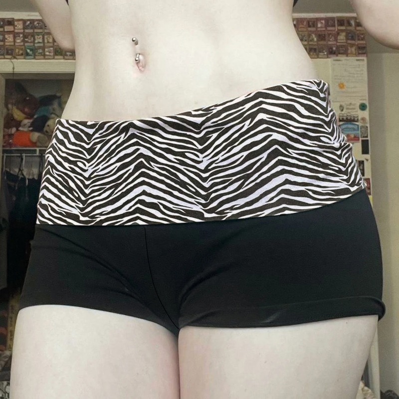 Zebra Tablet Accessories - SUCHCUTE Pantaloncini Casual con Stampa Zebrata,