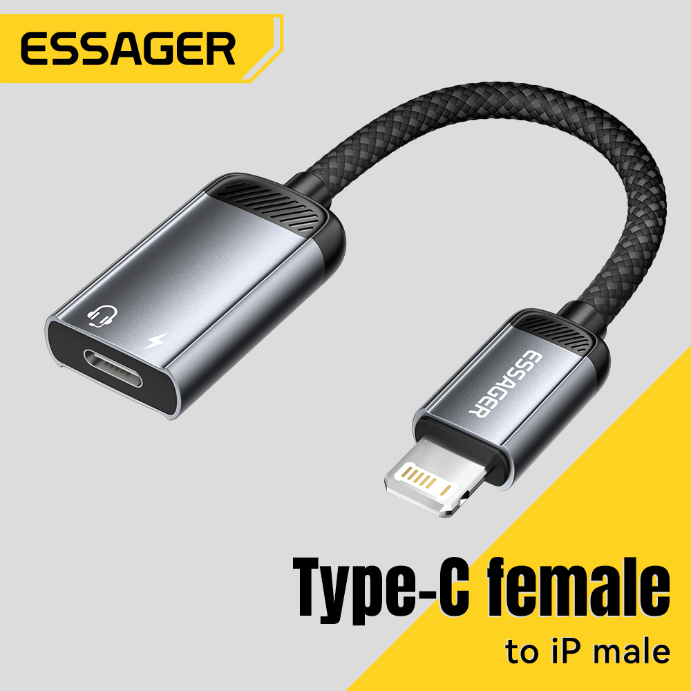 Essager Tipo-C Cavo adattatore - Wired Earphone Lightning recensione e prezzo