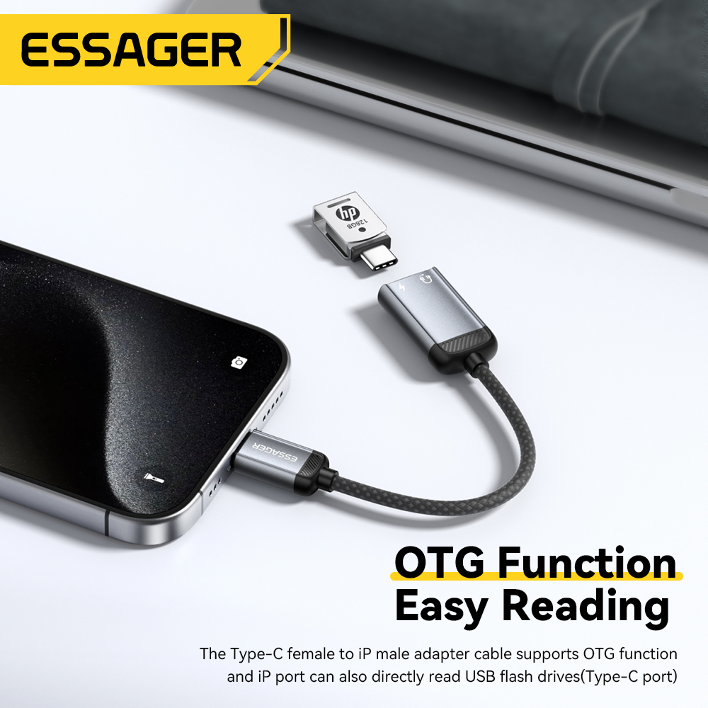 Essager Tipo-C Cavo adattatore - Wired Earphone Lightning recensione e prezzo