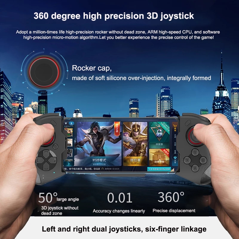 Gamepad per iPhone Android Cel - Android Tablet Gaming Accessories recensione e prezzo