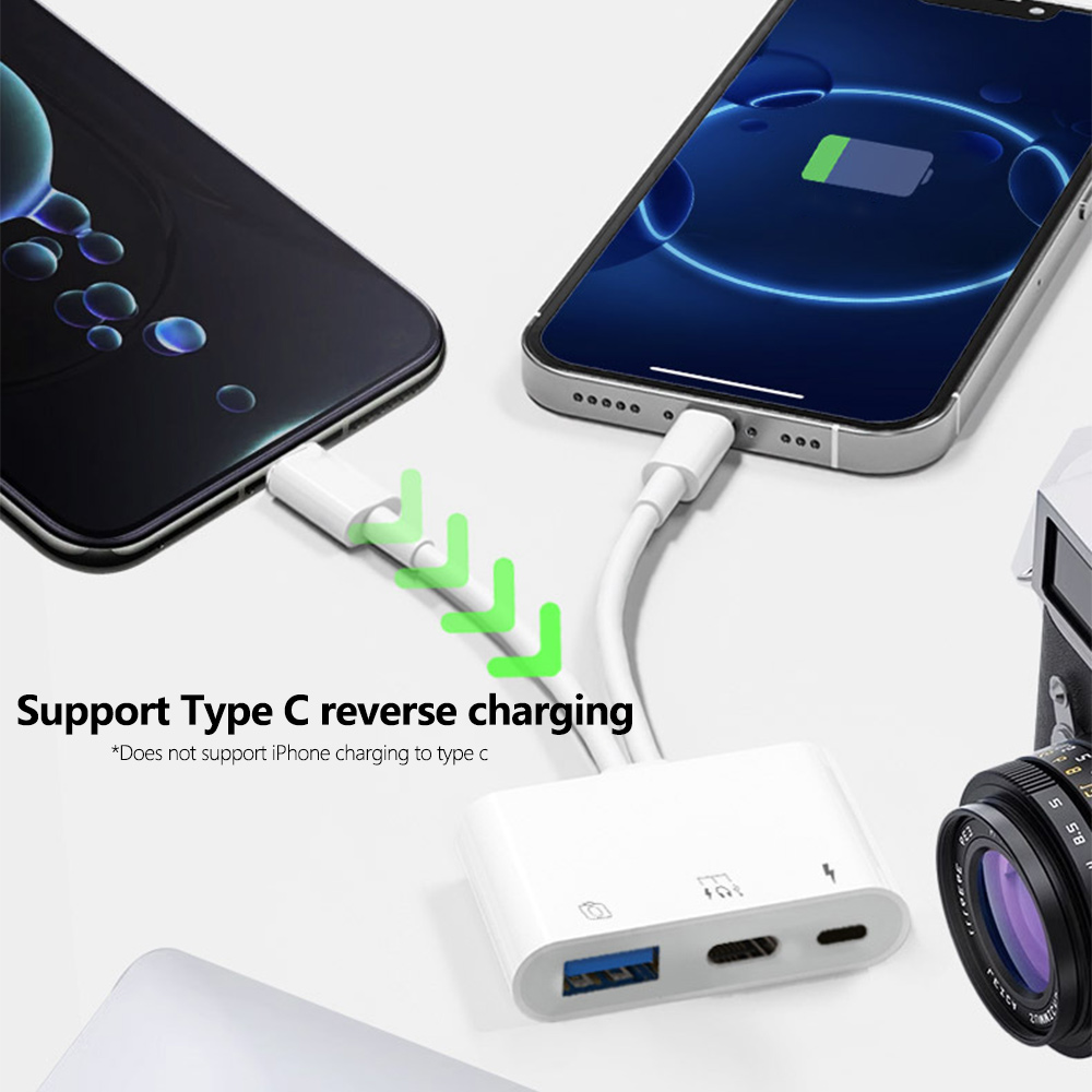 2 in 1 Lightning Tipo C a USB  - Wired Earphone Lightning recensione e prezzo